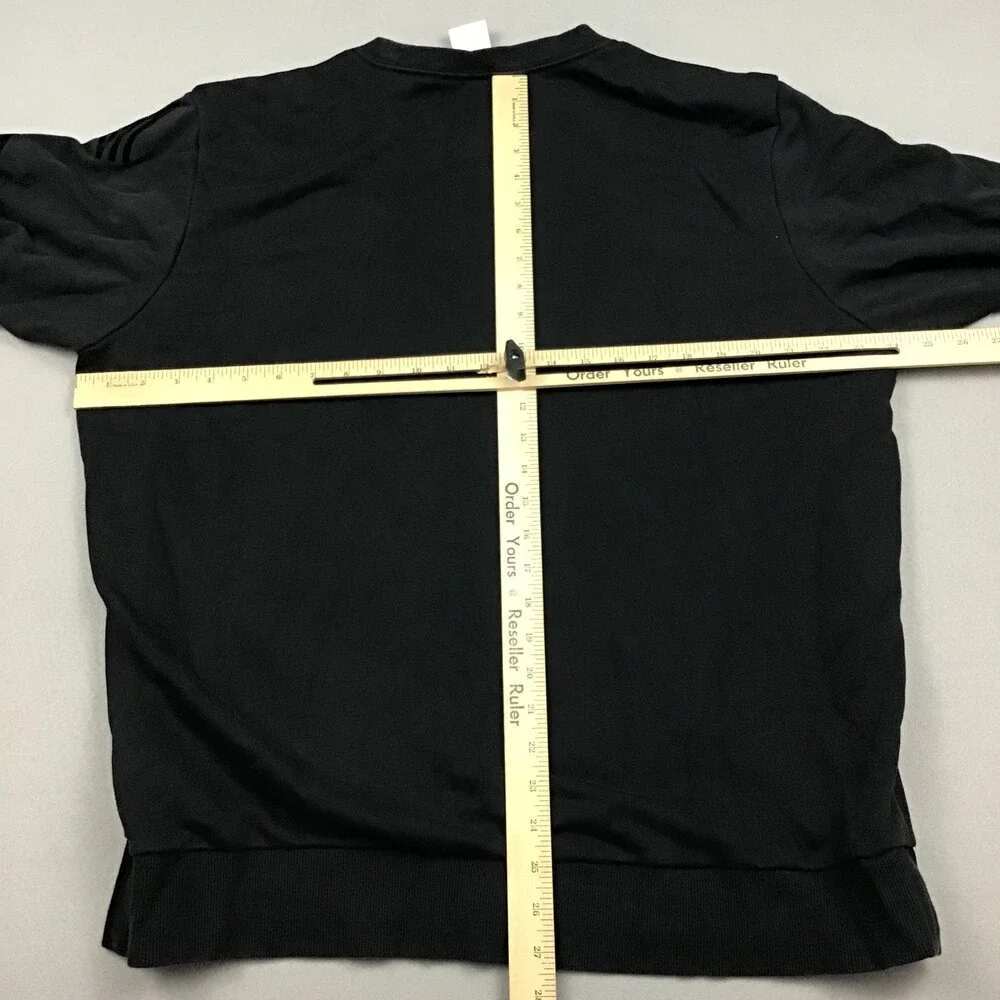 Atlanta United FC Sweatshirt Men Extra Large Black Adidas Crew MLS Pullover XL *